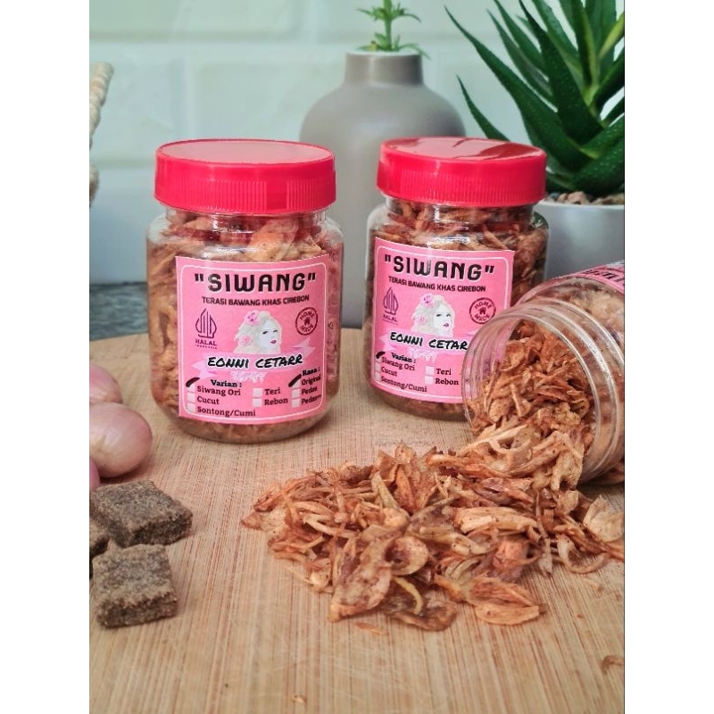 

SIWANG [TERASI BAWANG] KHAS CIREBON BAWANG GORENG SAMBAL