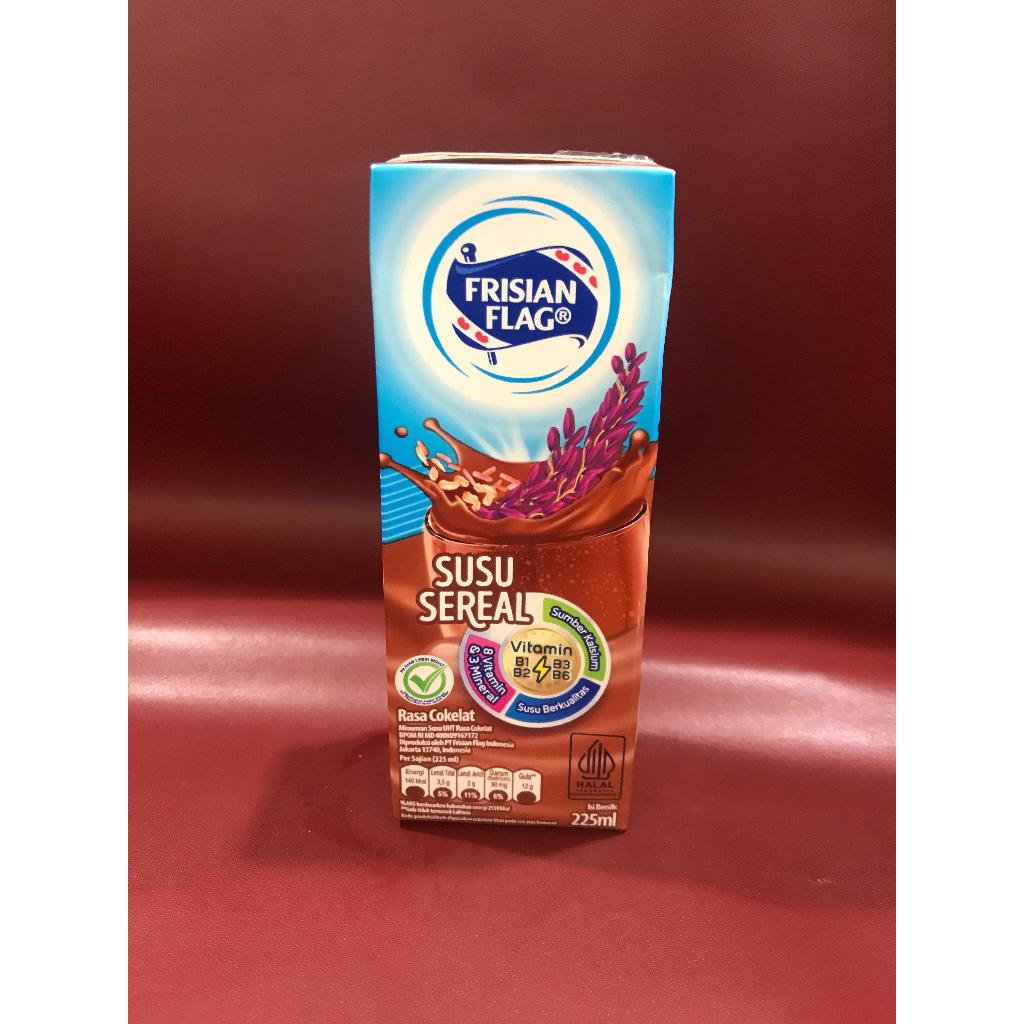 

Frisian Flag UHT Sereal Chocolate 225ml - Minuman Susu Bendera UHT Rasa Sereal Chocolate