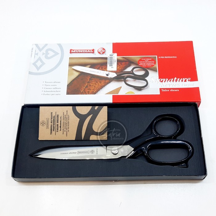 

GUNTING KAIN MUNDIAL SERRA 9" ORIGINAL BRAZIL HANDLE HITAM SUPER TAJAM