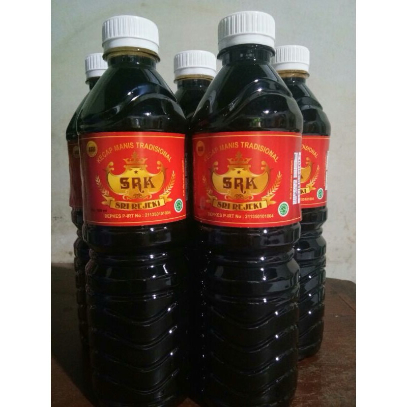

Kecap Manis Khas Pacitan "SRI REJEKI" 600 ML