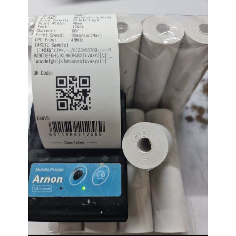 

kertas struk thermal kasir 57x30 corelles 1dus