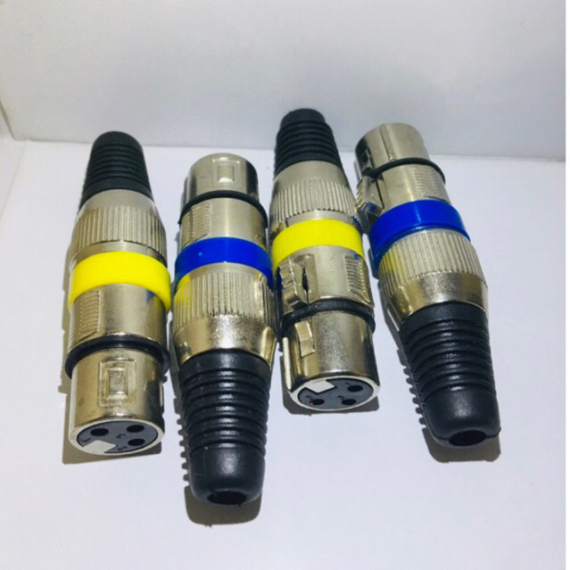 soket Canon / soket SLR /soket mic /colokan mic merk canare