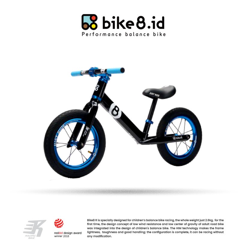 Bike8 Racing Pro R PRO balance bike