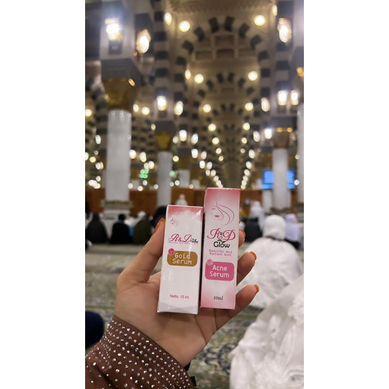 (100% ORI) SERUM GOLD R&D GLOW