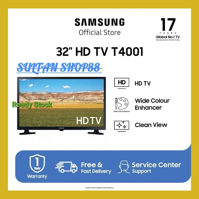 SAMSUNG LED TV UA32T4001 32 INCH DIGITAL I SAMSUNG  32T4001 DIGITAL TV