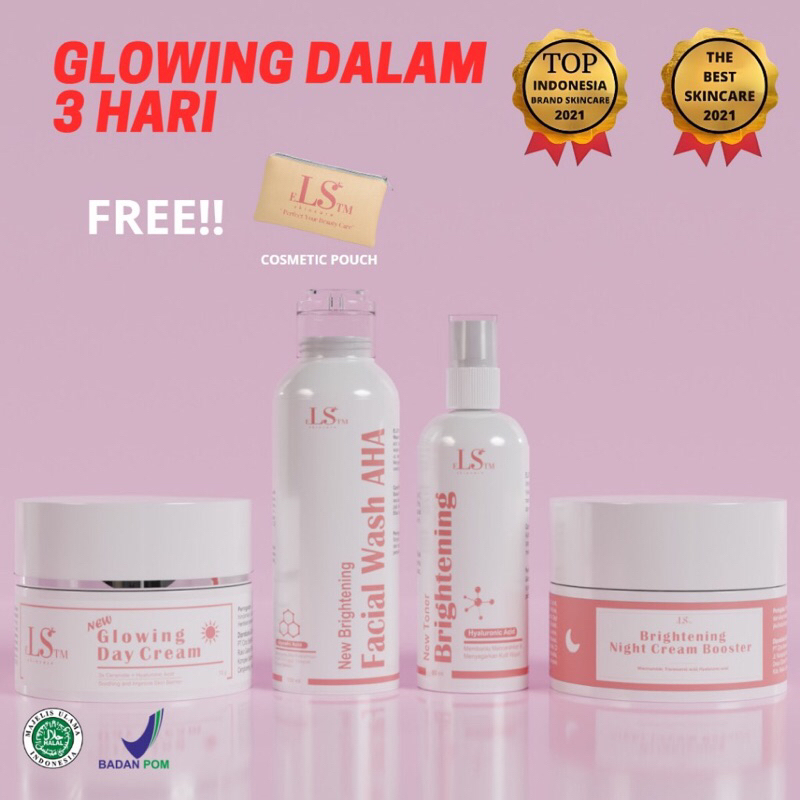 LS SKINCARE PAKET BOOSTER WHITENING BPOM
