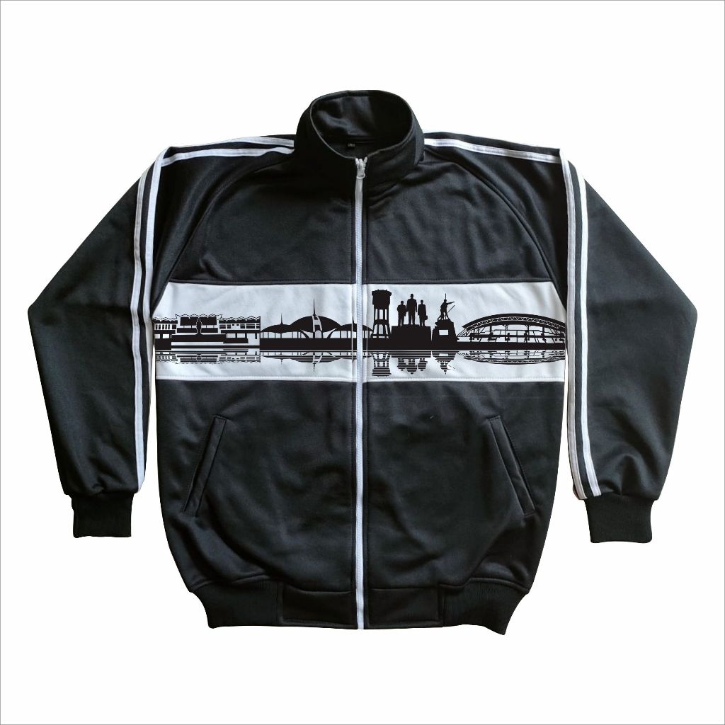 Tracktop Casual City Series Djember Track Suit Custom Desain Kota Djember