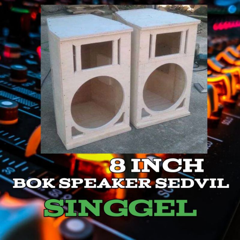 bok speaker SEDVIL 8 inch singgel