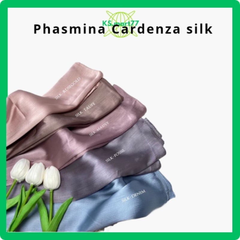 Hijab Pashmina Cradenza Silk Premium Laser cut