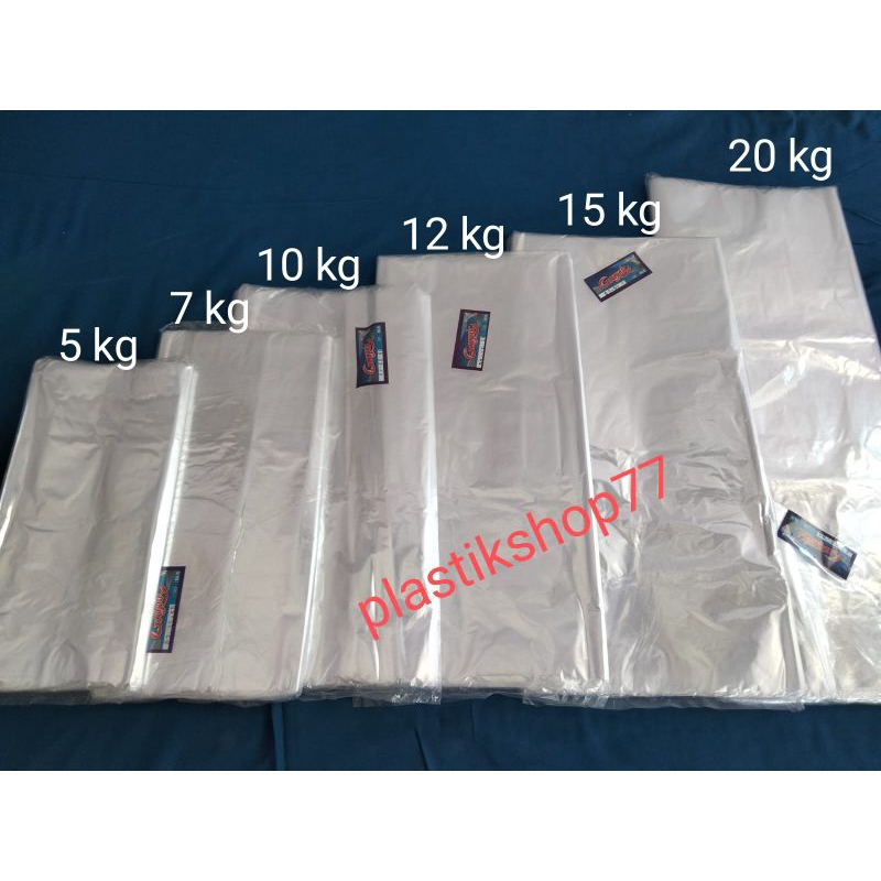 PLASTIK LAUNDRY UKURAN 7 KG (35X50) WARNA BENING