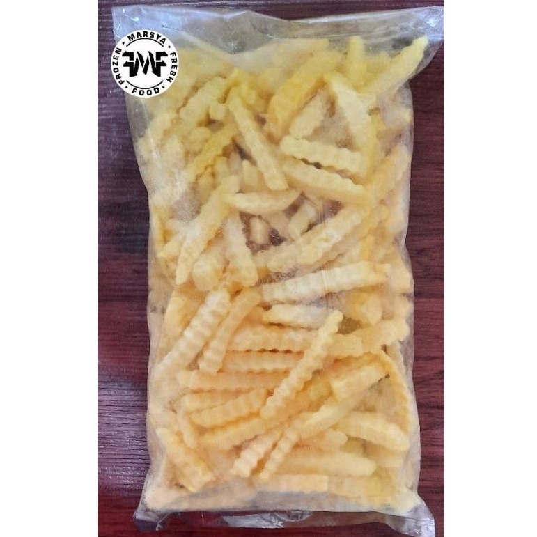 

kentang crinkle cut 1kg