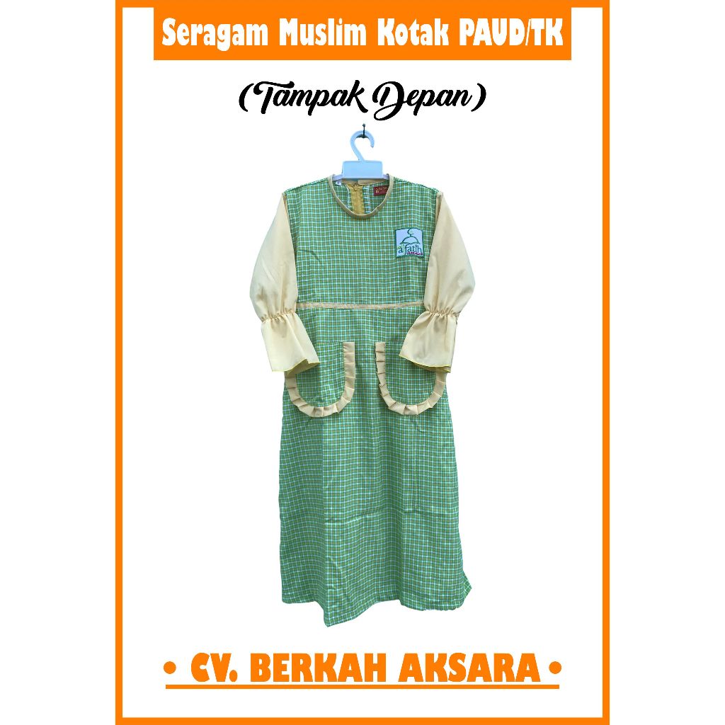 Seragam Muslim Kotak PAUD/TK
