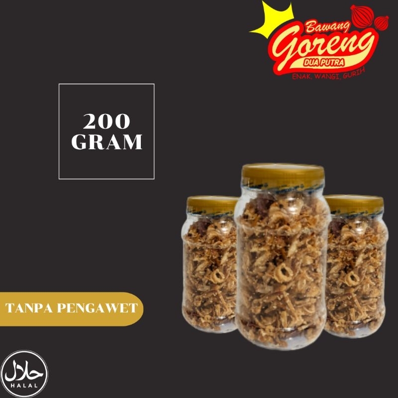 

bawang goreng crispy dua putra khas nganjuk 200gram