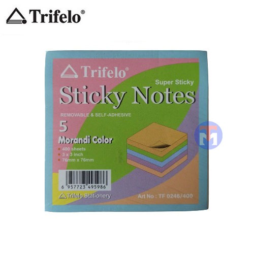 

Sticky Notes Trifelo TF0246 76x76mm 400 Lembar