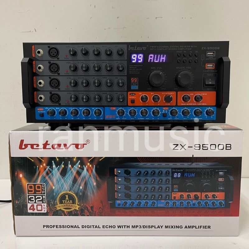 POWER AMPLI BETAVO ZX-9500B AMPLIFIER BETAVO ZX9500B