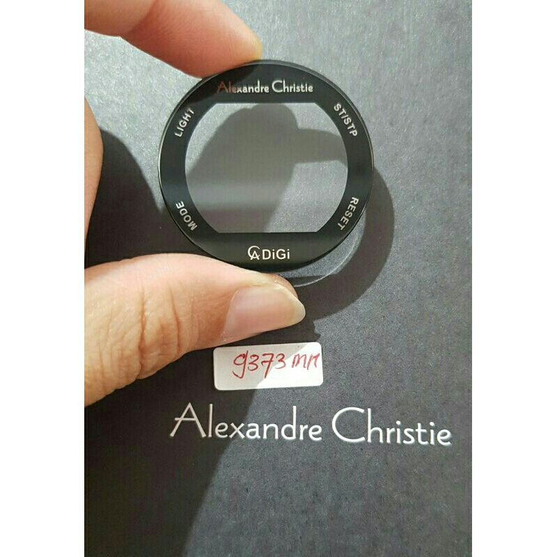kaca jam tangan pria Alexandre Christie 9373mh original
