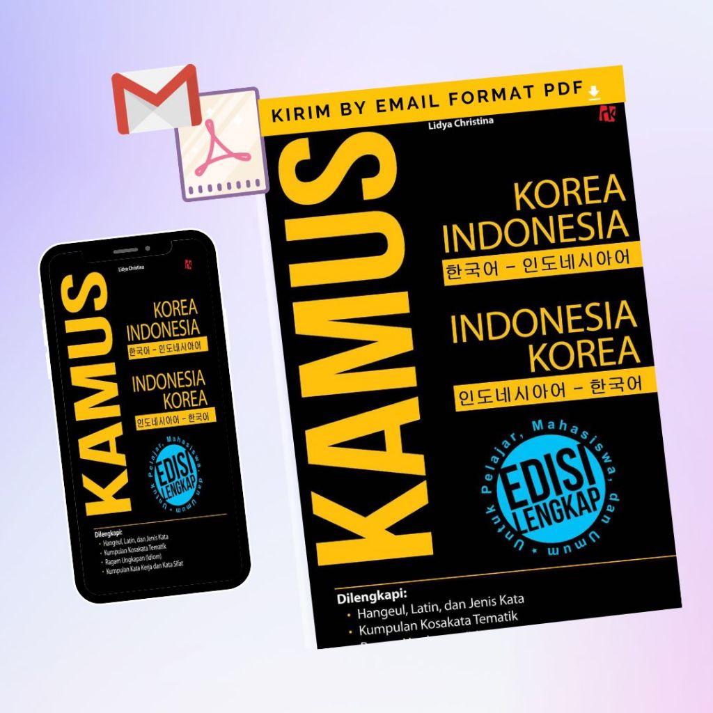 Kamus korea-indonesia indonesia-Korea edisi lengkap