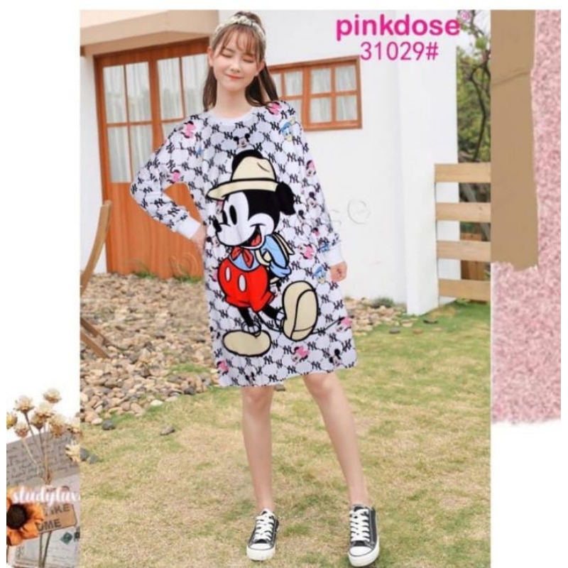 Dress tunik Printing mickey XL By PINKDOSE 31029
