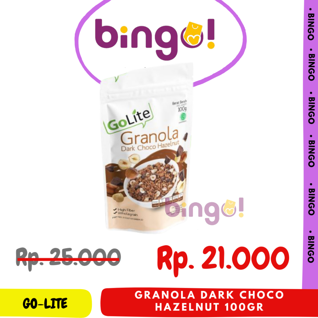 

Go-Lite Granola Crunchy 100g