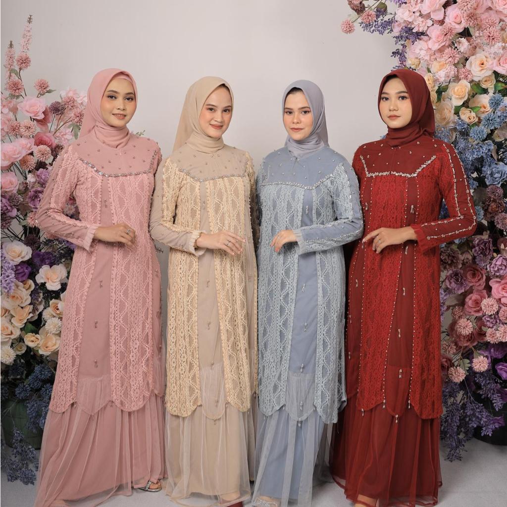 RAIHANA DRESS - PARTY DRESS - LUXURY BY ZEEN BY ZI