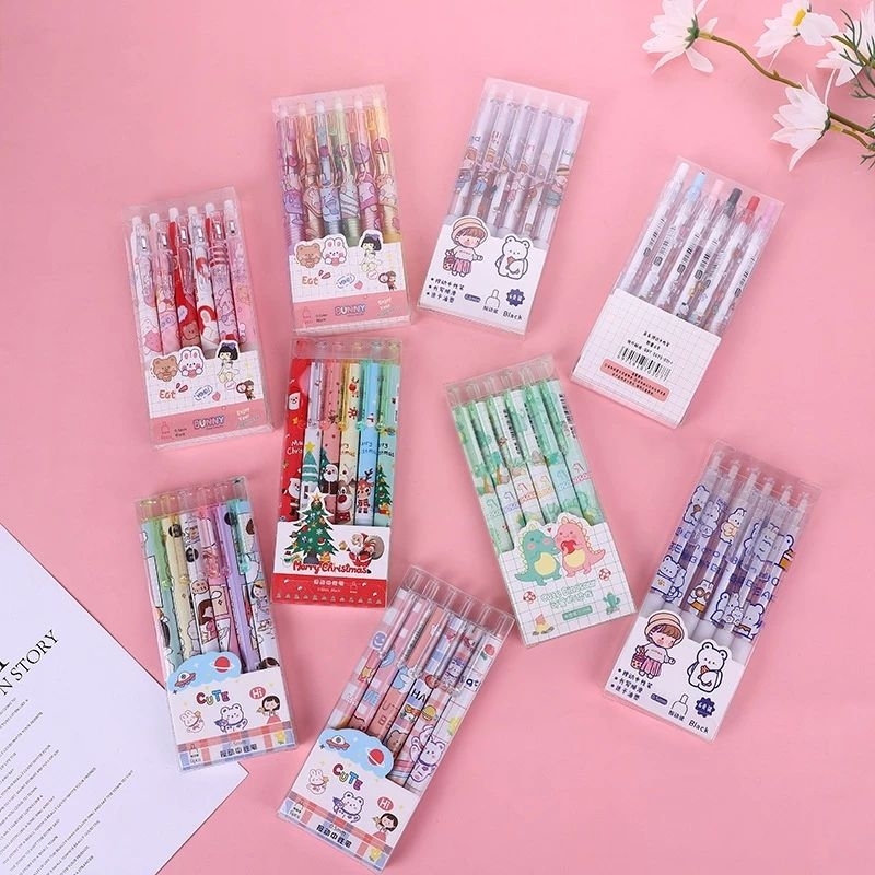 

Pen / Pulpen Mekanik Gambar Kartun 0,5mm