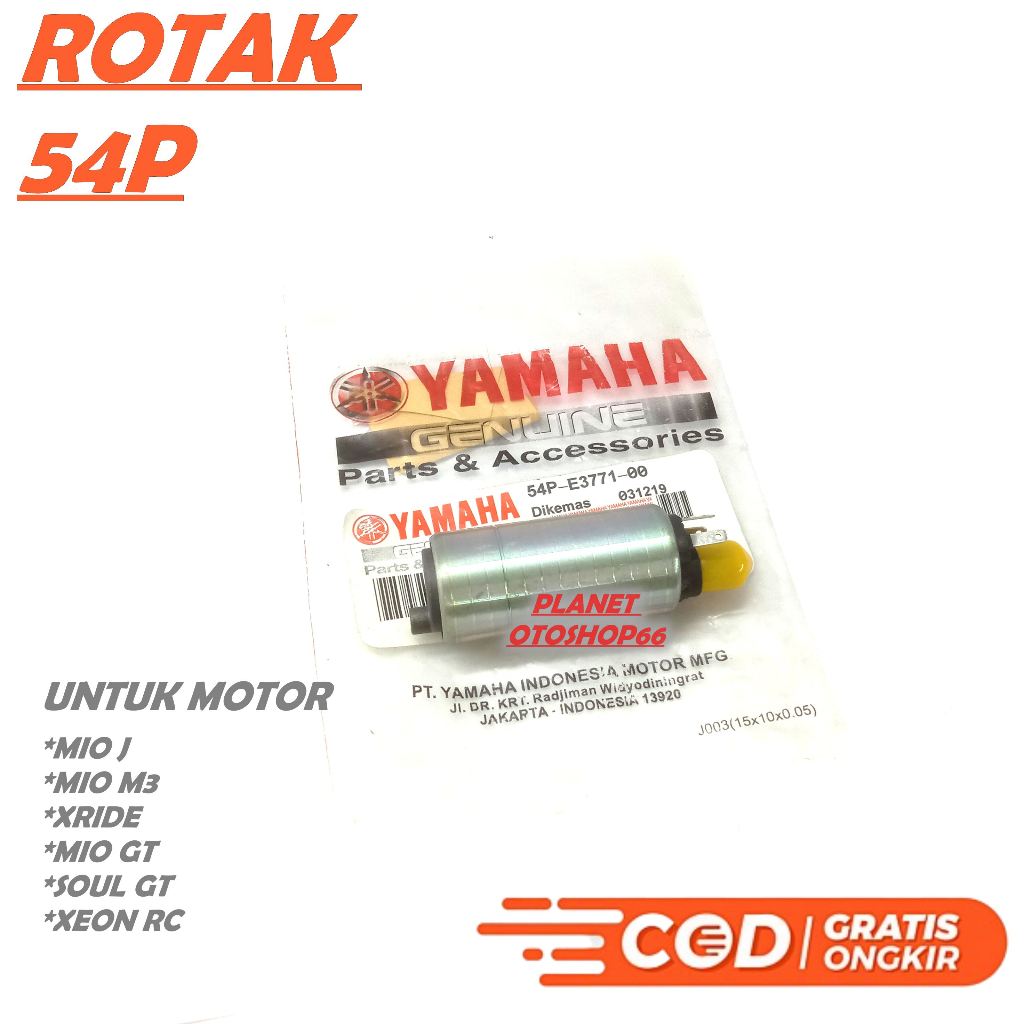 ROTAK DINAMO FUEL PUMP / YAMAHA MIO J / MIO M3 / X-RIDE / MIO GT / SOUL GT / XEON RC / ROTAK FUELPUM