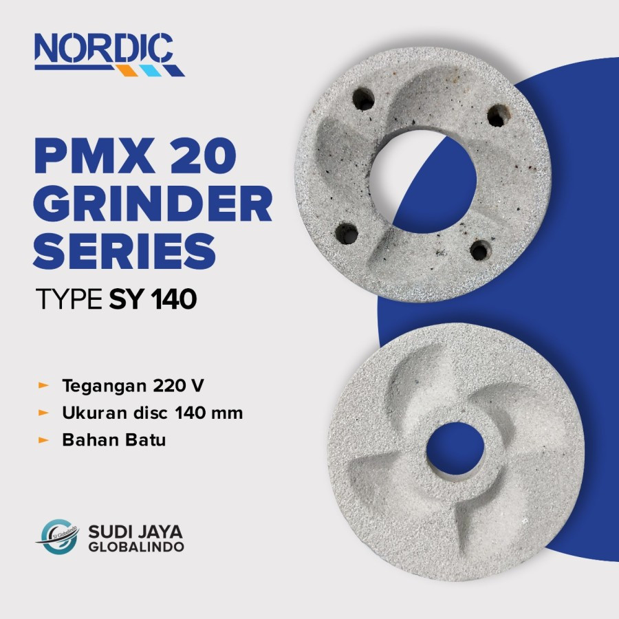 Burr Grinder NORDIC Mill PMX20 SY140 - Batu