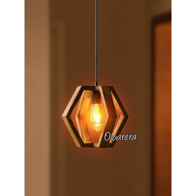 Lampu Gantung Hexagonal, Lampu Cafe