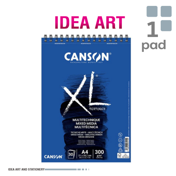 

Canson XL Mix Media A4 30s 300 Gram Kertas Sketsa 200807215