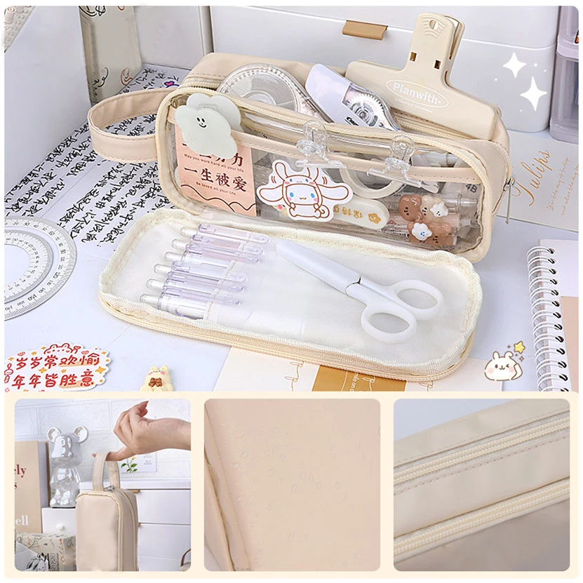 

Kotak Pensil Kawaii Kapasitas Besar, Kotak Pensil Pensil Lipat, Kotak Pensil Pensil untuk Anak