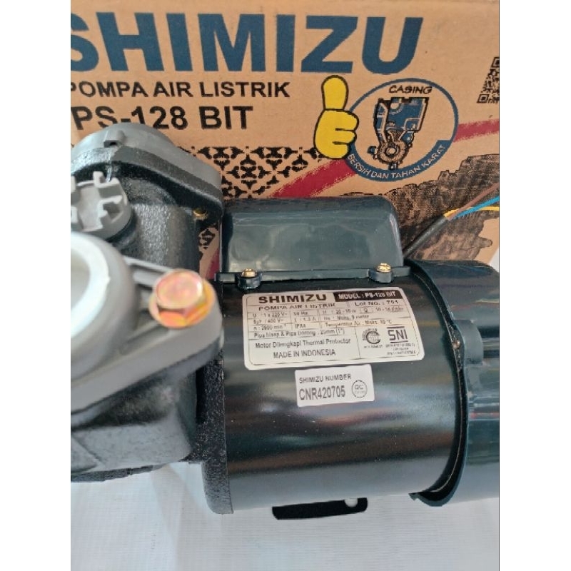 POMPA AIR SHIMIZU POMPA LISTRIK SHIMIZU PS-128 BIT