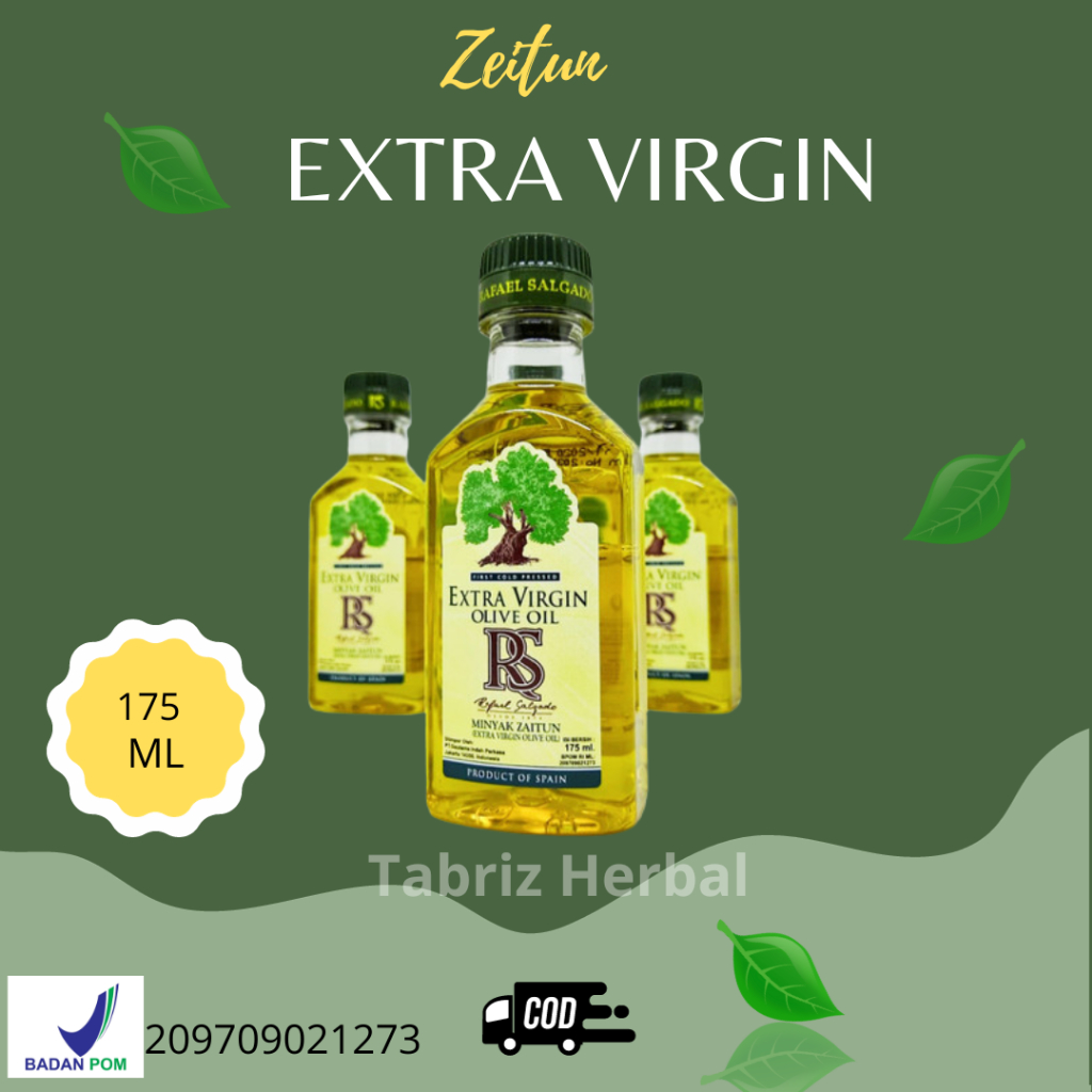 

Minyak Zaitun RS Murni Asli Untuk Diminum Kesehatan/EVOO/Extra Virgin