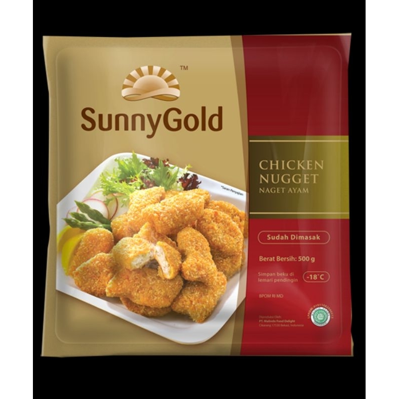 

Sunny Gold Chicken Nugget / Naget Ayam Berbumbu (500 gr)