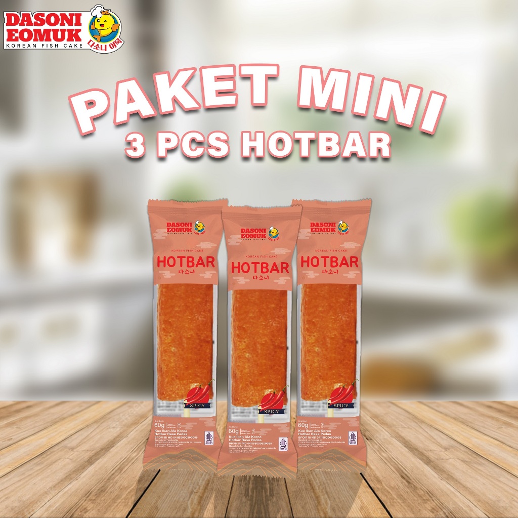 

Dasoni Hotbar Pedas 3 pcs