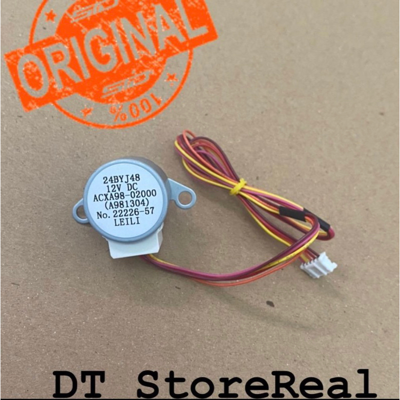 Dinamo Fan Motor Swing AC Panasonic 2 PK / 24BYJ48