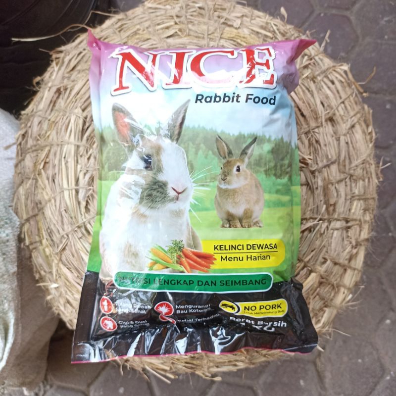 Pakan Kelinci Nice 1kg
