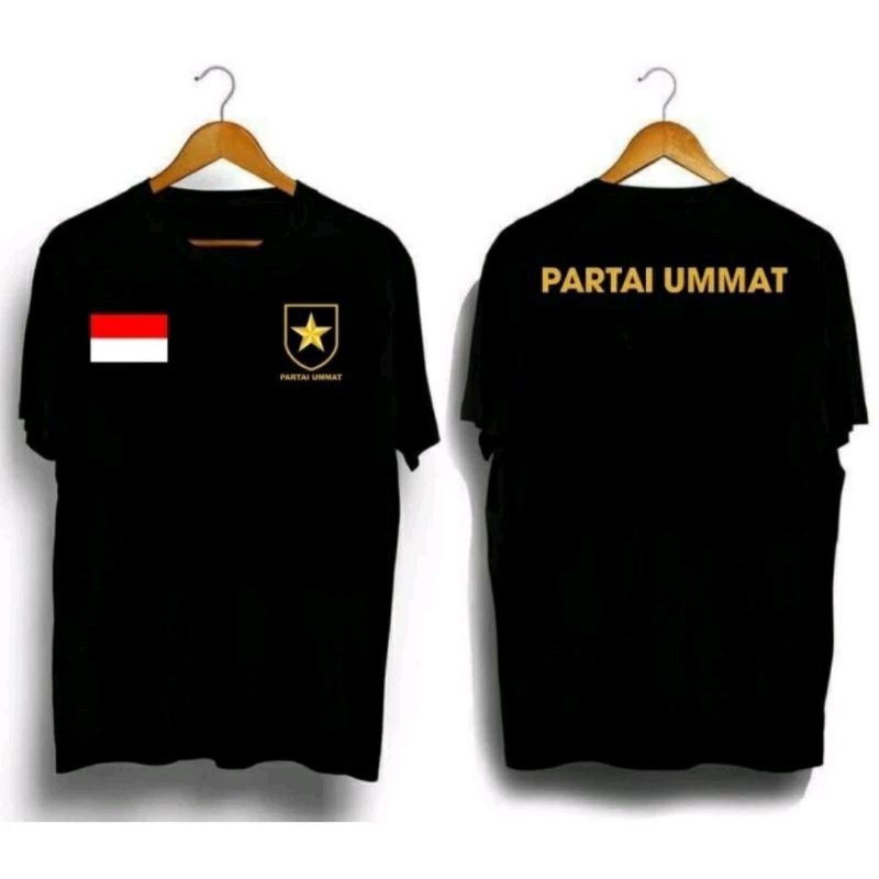 KAOS PARTAI UMMAT LOGO DEPAN BELAKANG