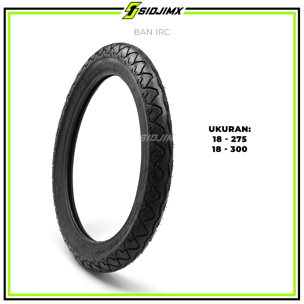 Ban Motor Luar Supermoto IRC 18 - 275/300 Bebek Matic CB 150 Vixion Beat Vario Kharisma Supra Megapr