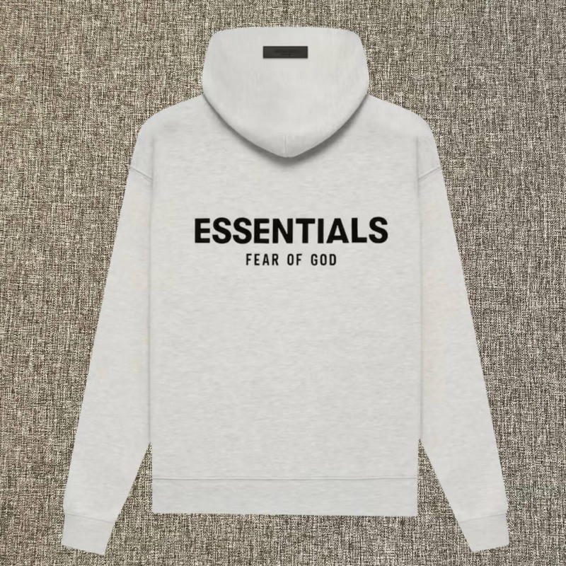 Essentials FOG Fear Of God Hoodie Light Oatmeal Original