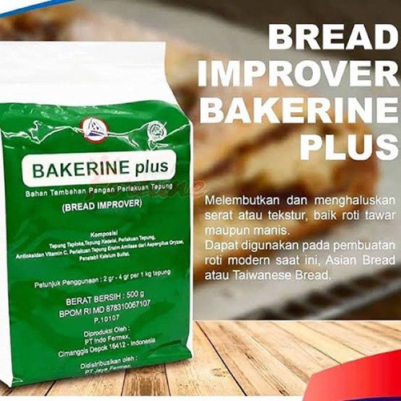 

bakerine plus | pelembut roti atau donut kemasan 500gram