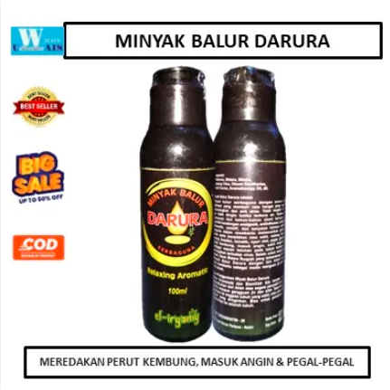 Minyak Balur Darura Serbaguna Aromatherapy Pijat By El-Iryaniy