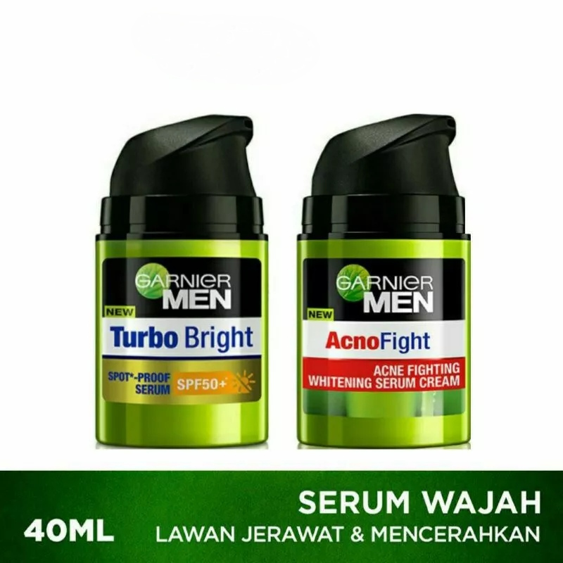 Garnier Men Serum 40ml Turbo Bright | Acno Fight