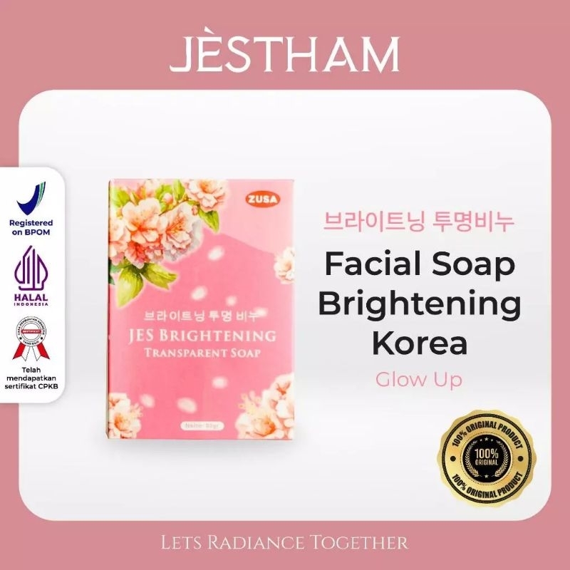 jestham brightening soap / acne soap