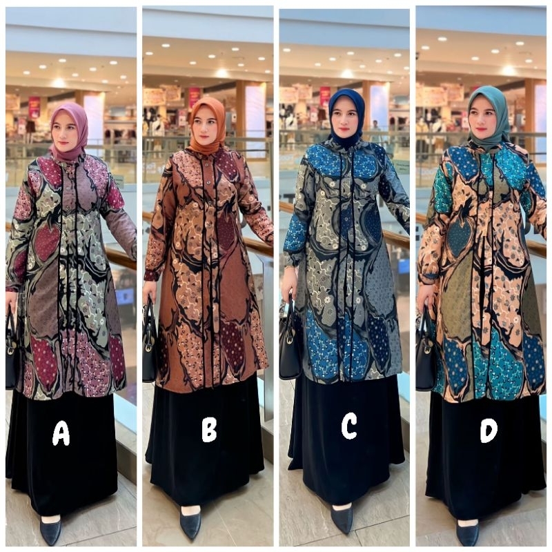 Batik pns by New Lusy (PO KIRIM 30 OKT)