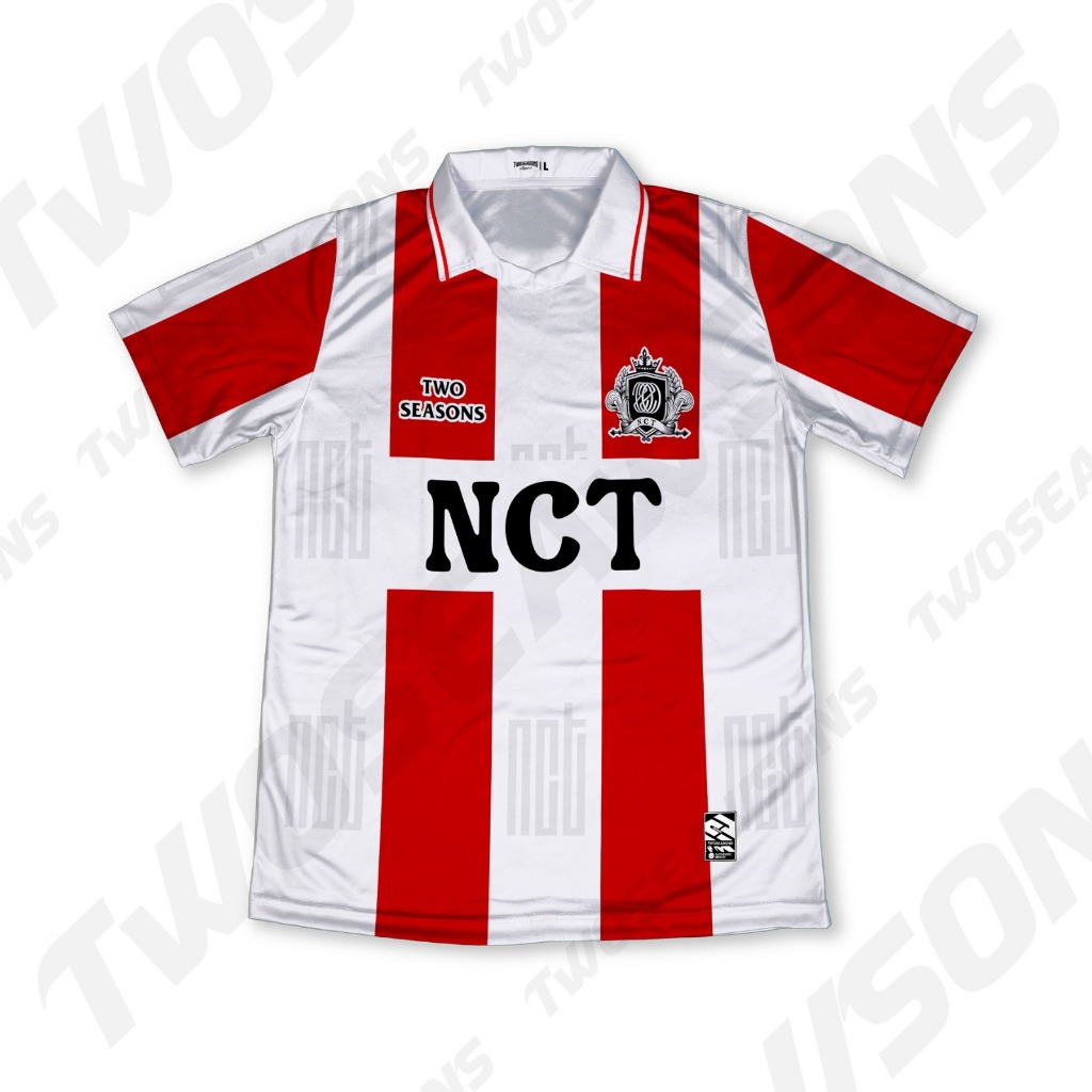 Baju Kaos Tshirt Jersey Vintage Kpop NCT Edition NCT 127 NCT DREAM NCT U Aesthetic Full Printing Cus