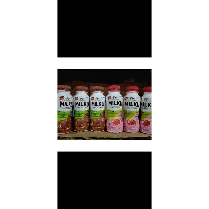 

SUSU BOTOL MILKU 200 Ml @ 1 DUS ISI 12 PCS
