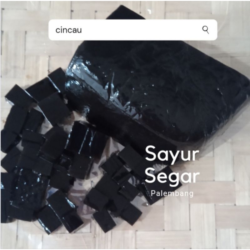 

Cincau Hitam per potong Sayur Segar Palembang