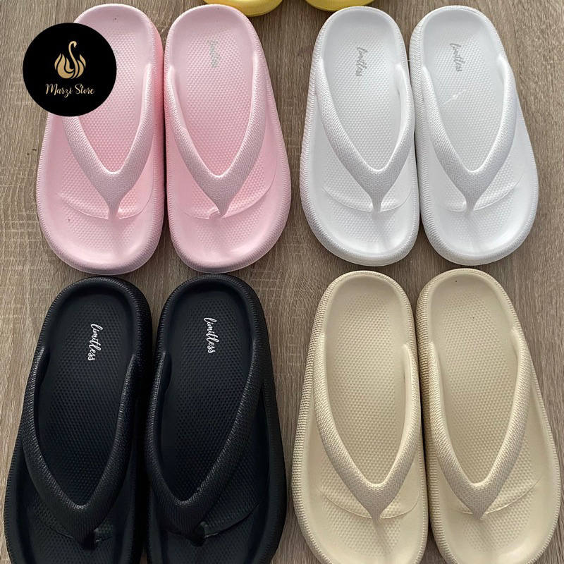 Bukan Zandilac Sandal Sandal Japit Cewek Anti Slip Korean Style Extralight Phylon Nyaman Sendal Wani