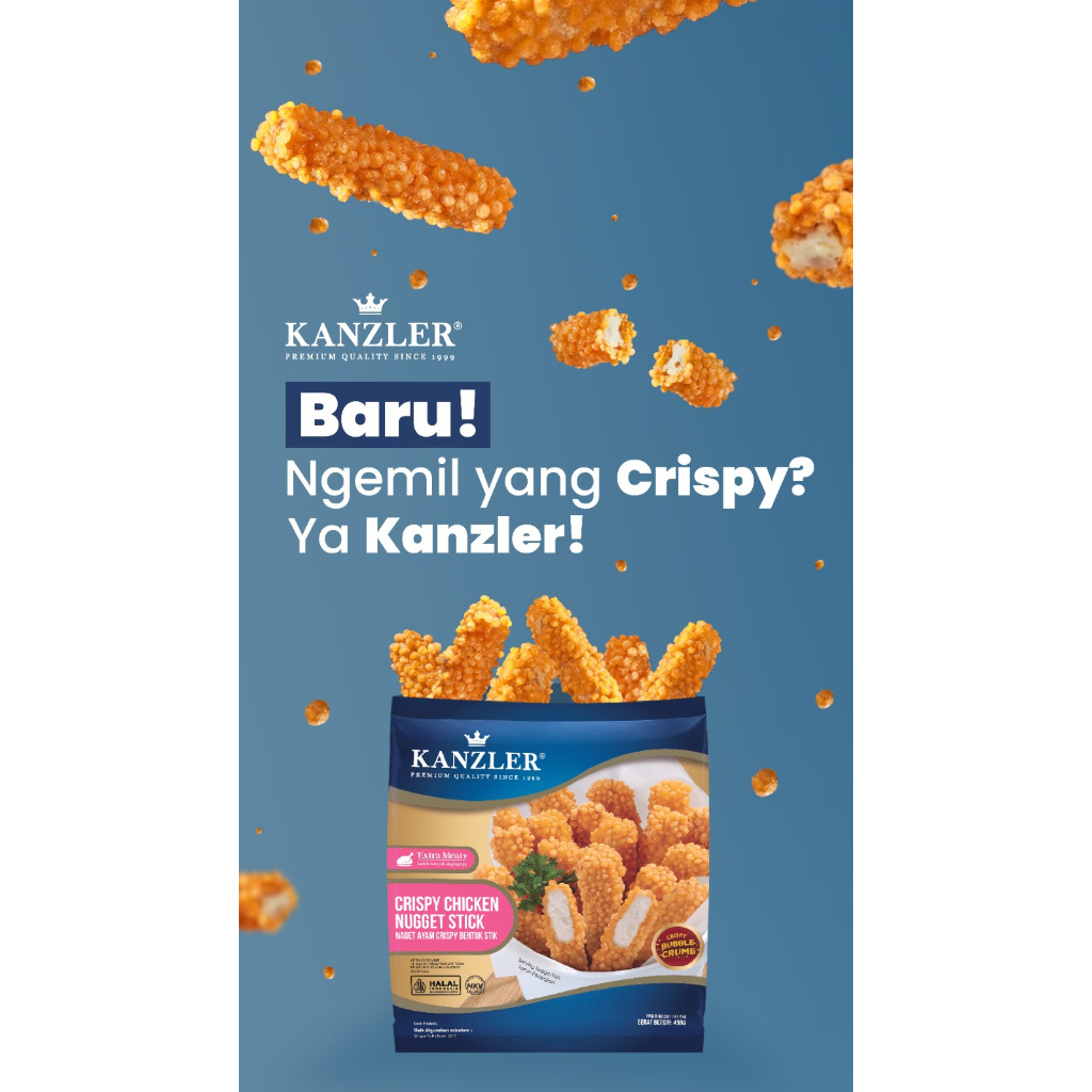 

Kanzler Crispy Chicken Stick 450gr