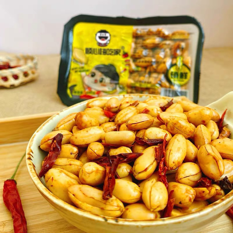 

Hai Chi Jia Mala Peanut / Kacang Mala 顺心嗨吃家麻辣味花生